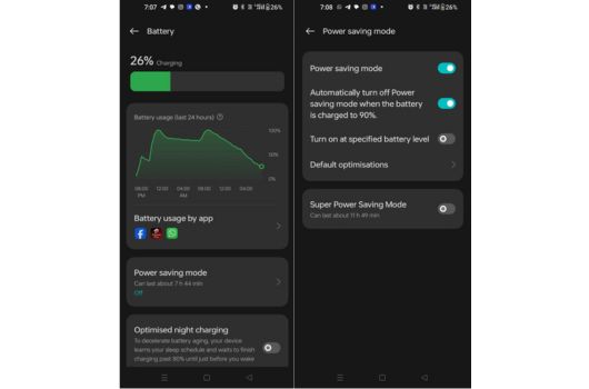 Battery Saving Tips