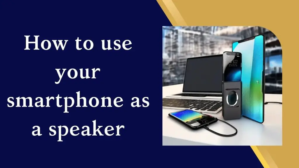 Phone as a PC Speaker