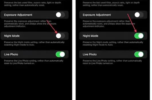 Best Camera Setting For Iphone