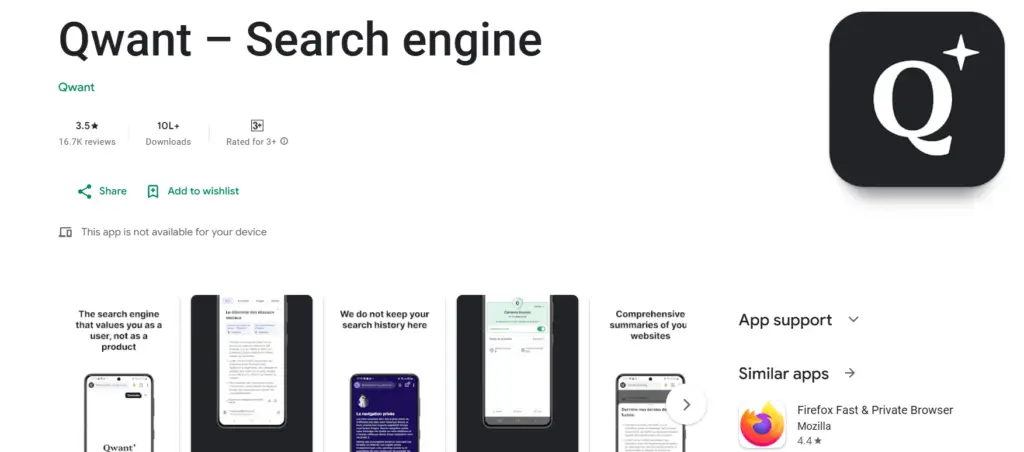 Alternative Search Engines